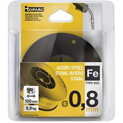 Gys bobijn 100mm, o0,8mm, 0,9kg, staal - 5193086609 5193086609