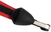 Qibbel Widek veiligheidsbinder rvs 26/28" vuurrood/zwart uni - thumbnail