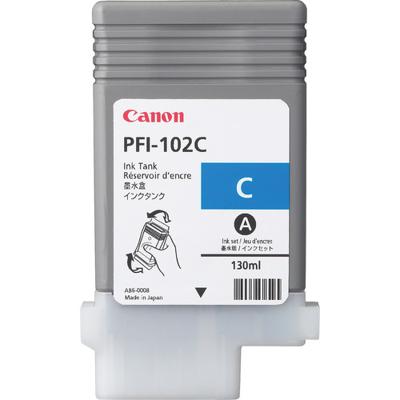 Canon PFI-102 C Kleur Cyan