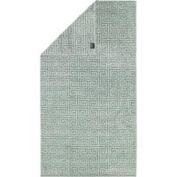 Cawö Cawo Noblesse Elegance Allover print Badlaken 80/150 nordic green - thumbnail