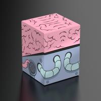 Squaroes - Squaroe Teenage Mutant Ninja Turtles™ NT002 - Krang with Bubble Walker - thumbnail