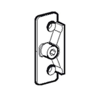 Roto antifoutbediening NT kozijndeel m/nok 260543 20mm