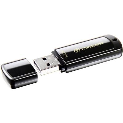 Transcend JetFlash® 350 USB-stick 16 GB Zwart TS16GJF350 USB-A 2.0