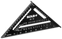 Sola rafter metrische winkelhaak 18cm zwart - 56160101 - thumbnail