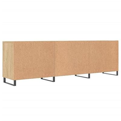 Tv-meubel 150x30x50 cm bewerkt hout sonoma eikenkleurig