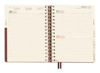 Agenda Finocam Bordeaux Quarto 15,5 x 21,7 cm - thumbnail