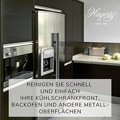 Hagerty Microfiber gloves stainless steel 1 Stuks Hagerty Microfiber gloves stainless steel 1 Stuks