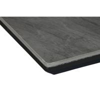 Eettafel Home ESPRIT Zwart Grijs Metaal Keramisch 160 x 90 x 76 cm - thumbnail