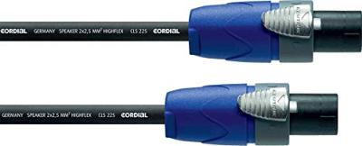 Cordial CPL 5 LL2 Speakon speakerkabel 2x2,5mm 5m