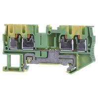 Phoenix Contact 3209594 Aardklem 3-etages 5.2 mm Snelaansluiting Groen, Geel 1 stuk(s) Piece Phoenix Contact 3209594 Aardklem 3-etages 5.2 mm Snelaansluiting Groen, Geel 1 stuk(s) Piece