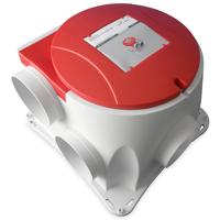 Stork Woonhuisventilator Comfofan S R - Incl. Rfz Zender & Timer Rf + 4 Luchtventielen - thumbnail