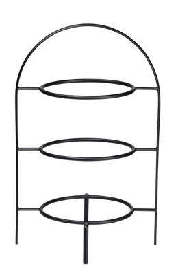 ASA Selection Etagere / Serveertoren A Table - Zwart - ø 21 cm - 3-Laags ASA Selection Etagere / Serveertoren A Table - Zwart - ø 21 cm - 3-Laags