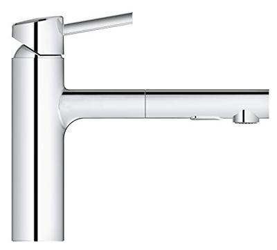 GROHE Concetto Keukenkraan - uittrekbare uitloop - 2 straalsoorten - chroom 30273001 - thumbnail