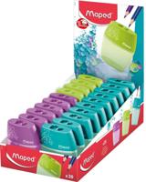 Puntenslijper Maped Shaker 2-gaats display à 20 stuks assorti - thumbnail