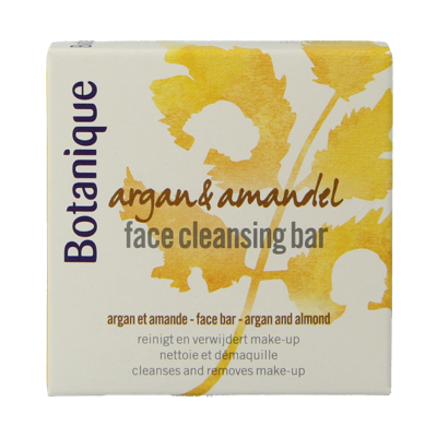 Botanique Face cleansing bar argan & amandel 50 Gram Botanique Face cleansing bar argan & amandel 50 Gram