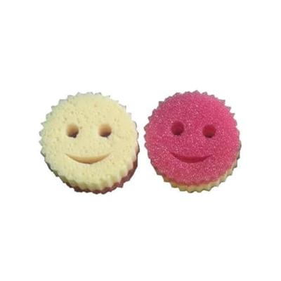 Dubbelzijdige Smile Spons - Zachte en Schurende Kant - Scrub Bobby