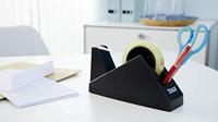 Tesa plakbandafroller Easy Cut Economy, zwart - thumbnail