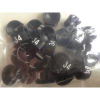 MB zwart/wit 34 voor op kledinghanger - thumbnail