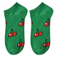 Clayre & Eef Sokken kersen maat 36-41 - thumbnail