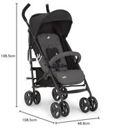 Kinderwagen JOIE Nitro LX zwart - thumbnail