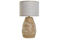 Bureaulamp DKD Home Decor Bruin Natuurlijk Bamboe 50 W 220 V 40 x 40 x 71 cm - thumbnail