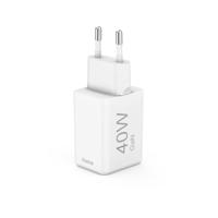 Hama USB-oplader 40.00 W USB-C stekker USB PD Wit Thuis GaN - thumbnail