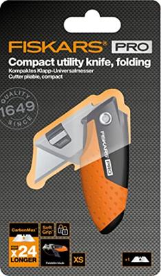 Fiskars CarbonMax compact inklapbaar mes | 1062939 - 1062939 - thumbnail