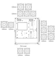 ATX Semi-toren doos Cougar Airface Pro - thumbnail