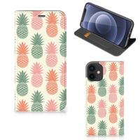 iPhone 12 Mini | Flip Style Cover | Ananas - thumbnail