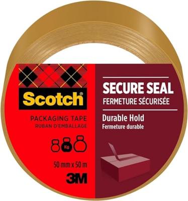 Scotch verpakkingsplakband Heavy, ft 50 mm x 50 m, bruin, per stuk
