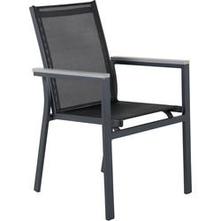 Nohr Tuinstoel 'Marnell' kleur Zwart