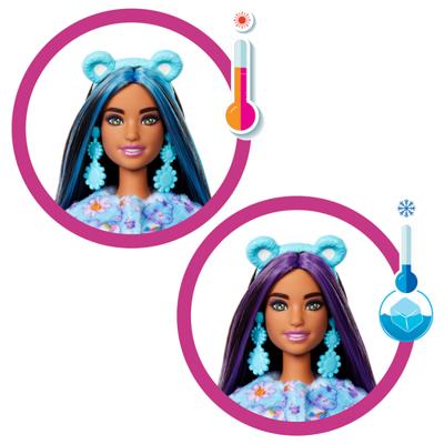 Barbie Cutie Reveal Care Bears pop - paars