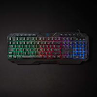 Bedraad Gaming Toetsenbord | USB Type-A | Membrane Toetsen | LED | QWERTZ | Duits | Lengte stroomkabel: 1.30 m | Multimedia - thumbnail