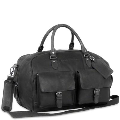 Chesterfield Leren Weekendtas Wesley Black Chesterfield Leren Weekendtas Wesley Black