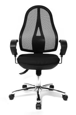 Bureaustoel topstar open point sy deluxe zwart
