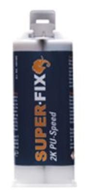 Super-Fix 2K PU Speed 60sec zwart (50ml)