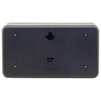 NeXtime - NeXtime - Flip Klok - Tafelklok| Wandklok - Zwart -18x10x7 - thumbnail