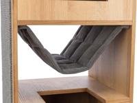 Trixie Cat Tower CityStyle krabpaal bruin/grijs 1 stuk - thumbnail