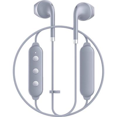 Happy Plugs Draadloze II hoofdtelefoon (Bluetooth, met afstandsbediening en microfoon) One Size grijs (Space Grey), 7625