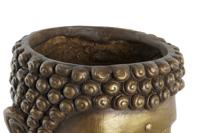 Grondlegger DKD Home Decor Glasvezel Gouden Boeddha Orientaals (25 x 25 x 36 cm) - thumbnail