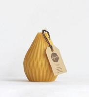 Bijenwaskaars in vorm Dimant (groot) - 1 kaars - thumbnail