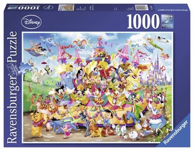 Puzzel Ravensburger Disney optocht 1000 stukjes Puzzel Ravensburger Disney optocht 1000 stukjes
