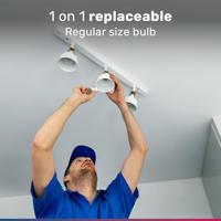 Set van 10 Smart GU10 spots - 120° - 5,5 Watt 400 lumen - RGBWW - Wifi & Bluetooth - Bestuurbaar via app - Google Home, Amazon Alexa en Siri - Smart Lampen - thumbnail