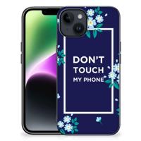 iPhone 15 | Telefoon Hoesje | Flowers Blue DTMP - thumbnail