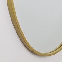 Fragix Boston Spiegel Druppel - Goud - Metaal - 50x70 - thumbnail