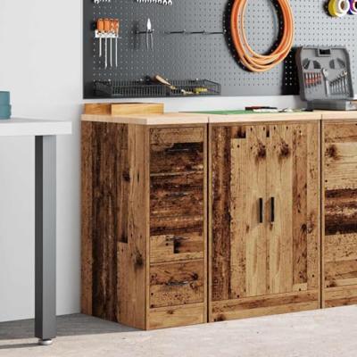 Garagekast 30x51x85 cm massief grenenhout oud hout Garagekast 30x51x85 cm massief grenenhout oud hout