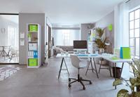 Ladenblok leitz wow 4 laden wit/groen - thumbnail