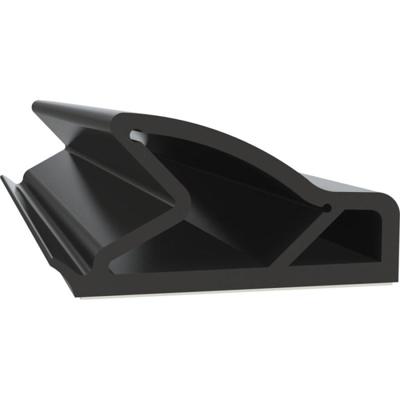 Deventer zelfklevende afdichtingsprofiel - S 6699 A - sponning 15-17 mm - zwart