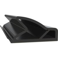 Deventer zelfklevende afdichtingsprofiel - S 6699 A - sponning 15-17 mm - zwart - thumbnail