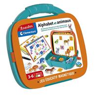 Clementoni - Magnetisch Letters & Dieren Etui - Vanaf 3 jaar - thumbnail